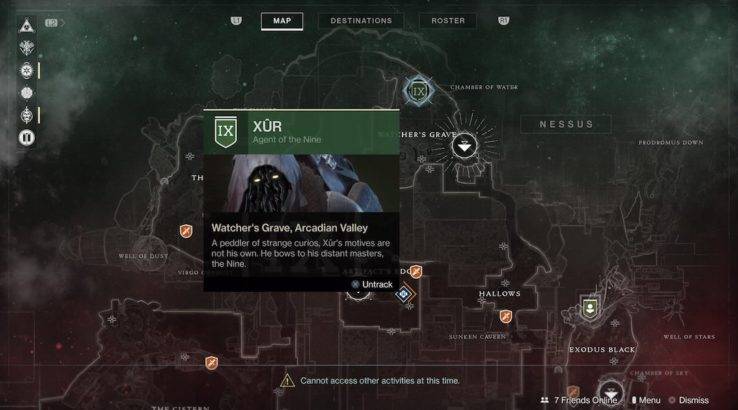 destiny 2 xur location sept 15