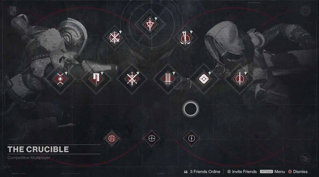 destiny crucible screen rise of iron