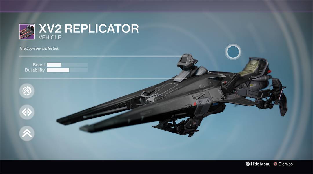 destiny-wrath-of-the-machine-replicator-sparrow