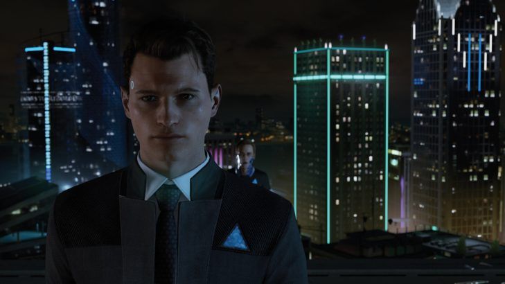 connor in landscape detroit become human
