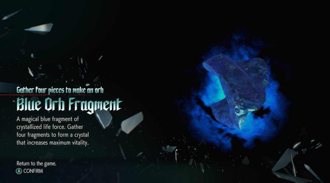devil may cry 5 blue orb fragment