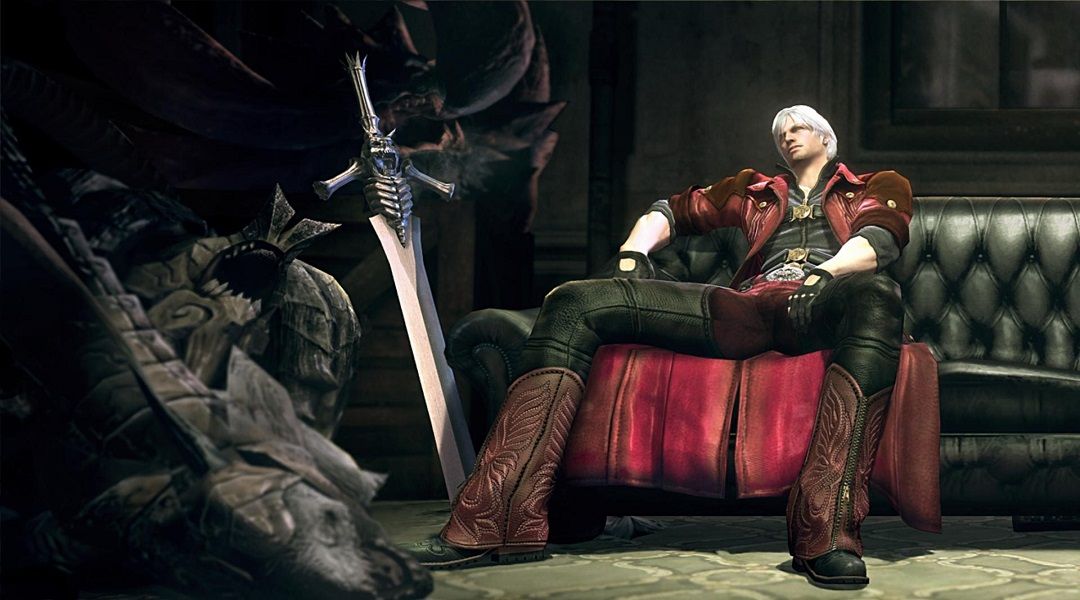 Resident Evil: Vendetta Producer Would Love to Make Devil May Cry Movie - Devil May Cry 4 Dante couch