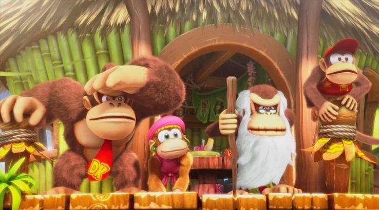 Rumor: Retro Studios Will Announce New Game This Year - Donkey Kong Country Tropical Freeze characters