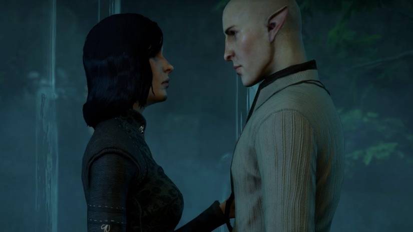 dragon age inquisition elf inquisitor solas romance