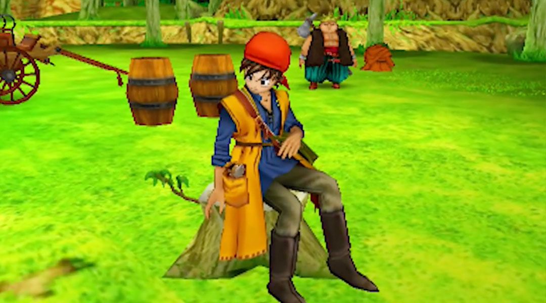 dragon quest 8 journey of the cursed king screenshots