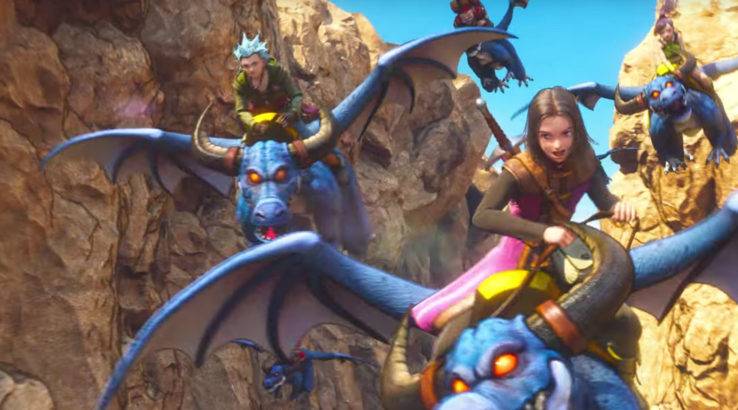 Dragon Quest 11 - Dragon riding
