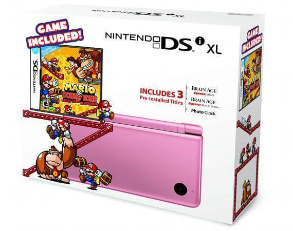 DSi XL Metallic Rose