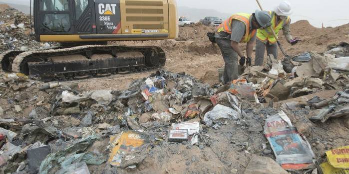 e.t. atari landfill