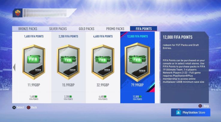 fifa 19 ultimate team loot boxes