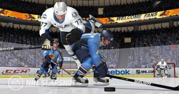 ea sports nhl slapshot review body check