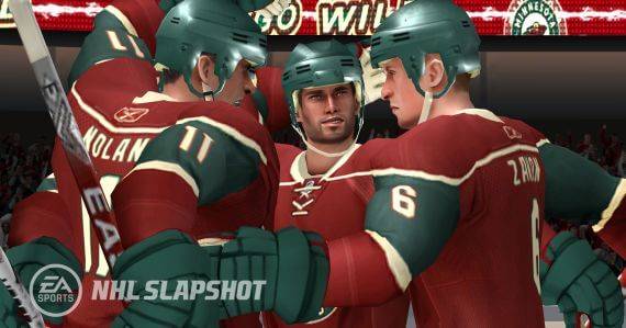 NHL Slapshot Review Happy Minnesota Wild