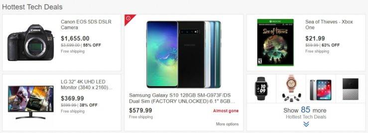 ebay hottest tech deals