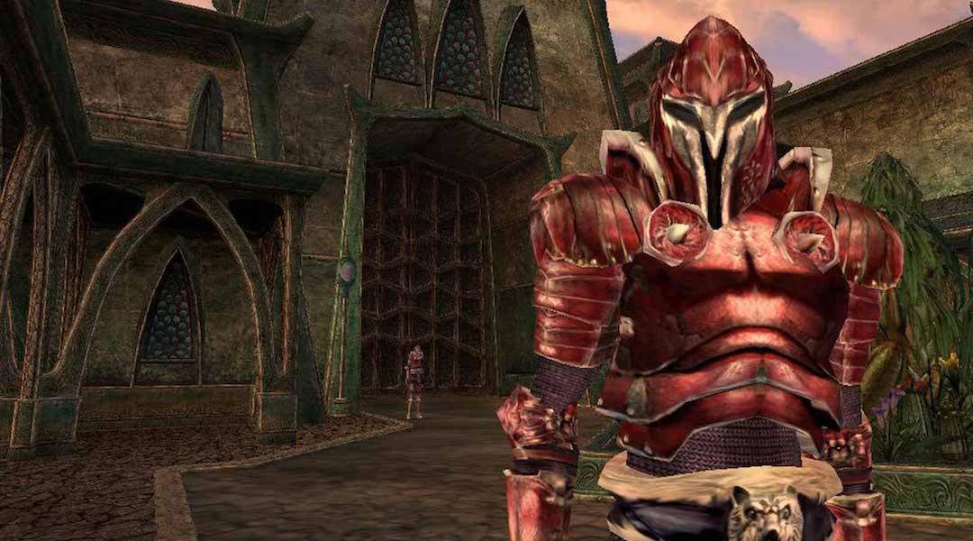 elder scrolls 3 morrowind red knight