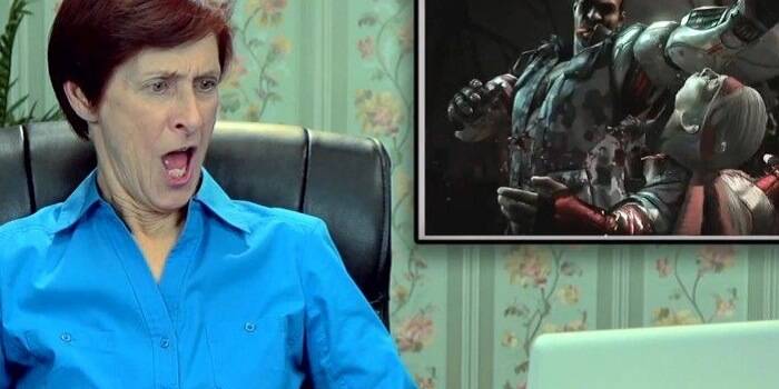 GR Pick: Elders Shocked by 'Mortal Kombat X' Fatalities - Libby