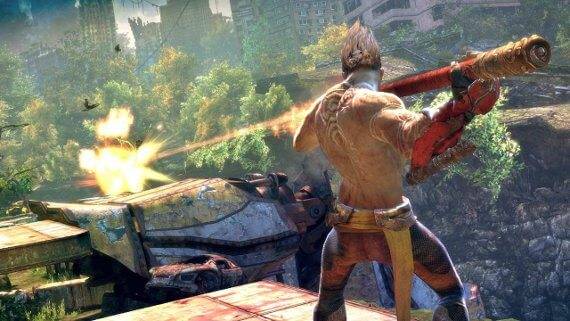 Enslaved: Odyssey to the West Review - Monkey Shooting