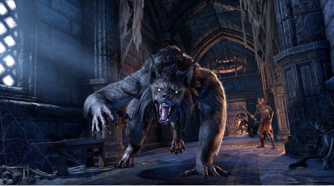 Werewolf featured in Elder Scrolls Online Wolfhunter DLC