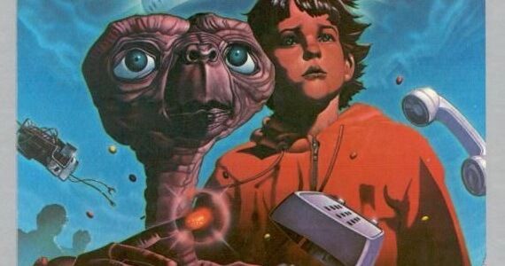 E.T. Atari 2600 Box Art