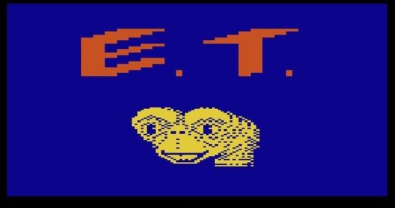 ET Atari 2600 Screenshot
