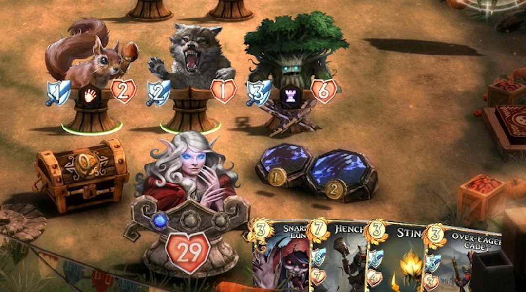 Fable Card Game Kickstarter Cancelled, Mystery Partner Steps In - Fable Fortune gameplay