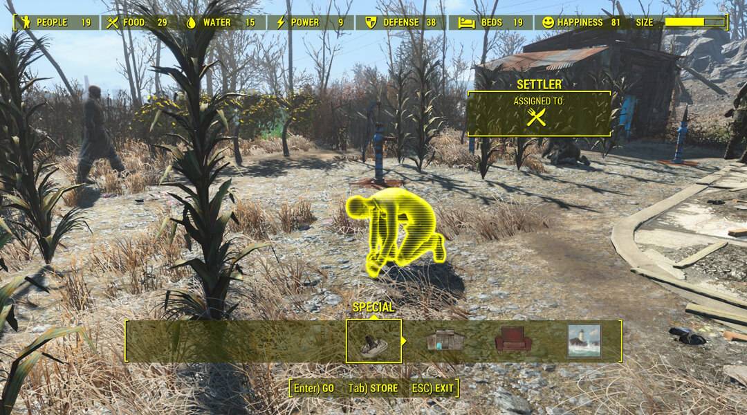 Fallout 4 Assign Settler