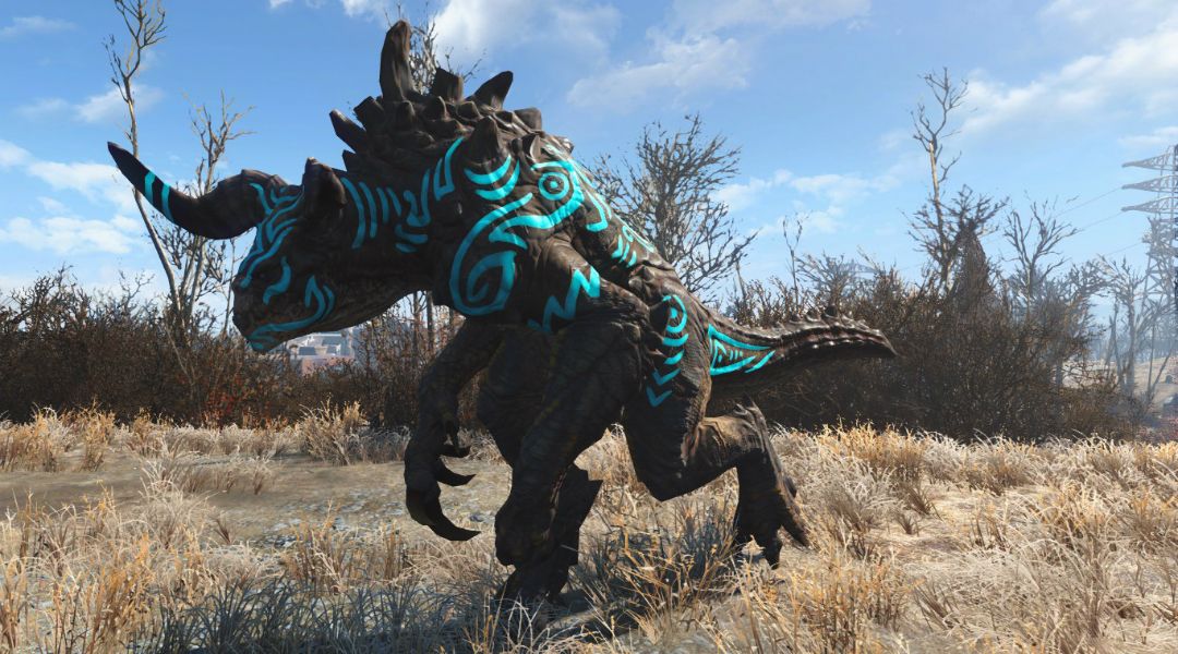 Fallout 4 Mod Offers Deathclaw Companion Game Rant