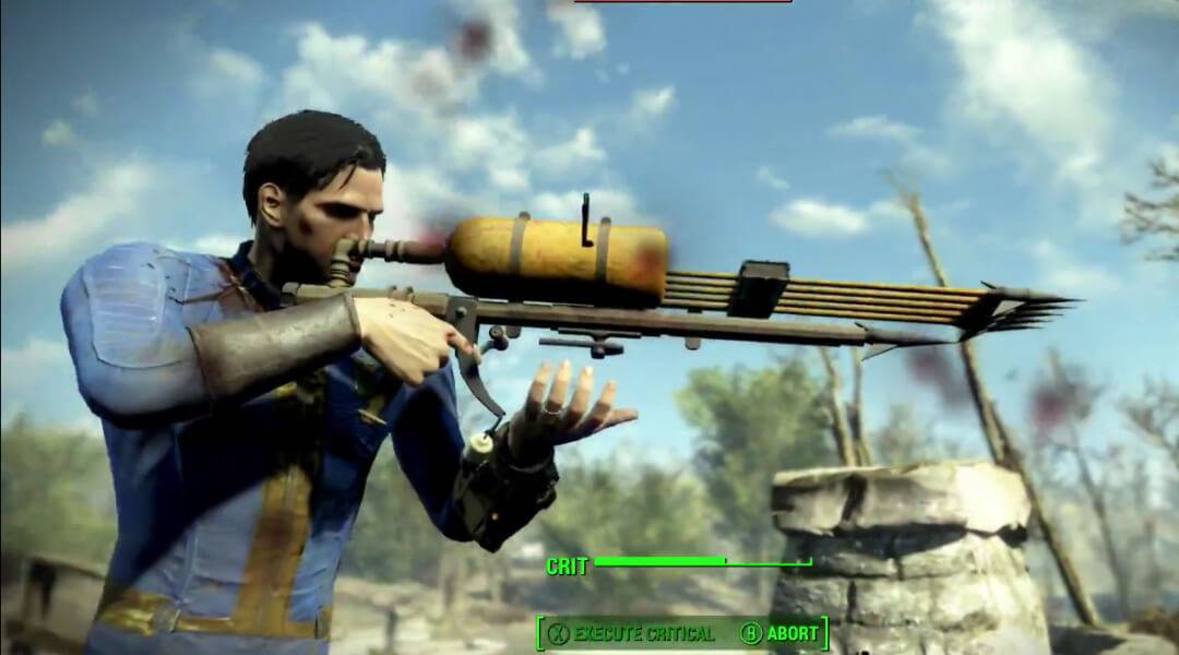 fallout 4 secret harpoon weapon found