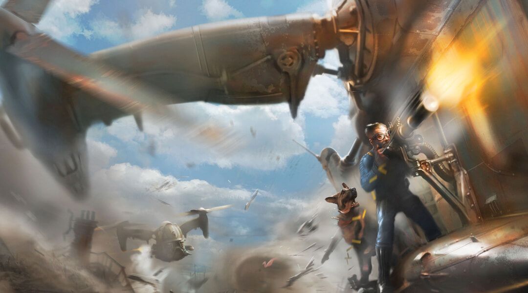 Fallout 4 Vertibird Crash