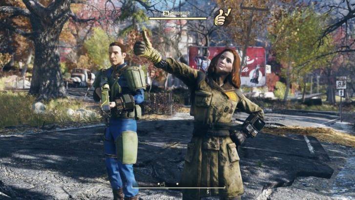 fallout 76 emote