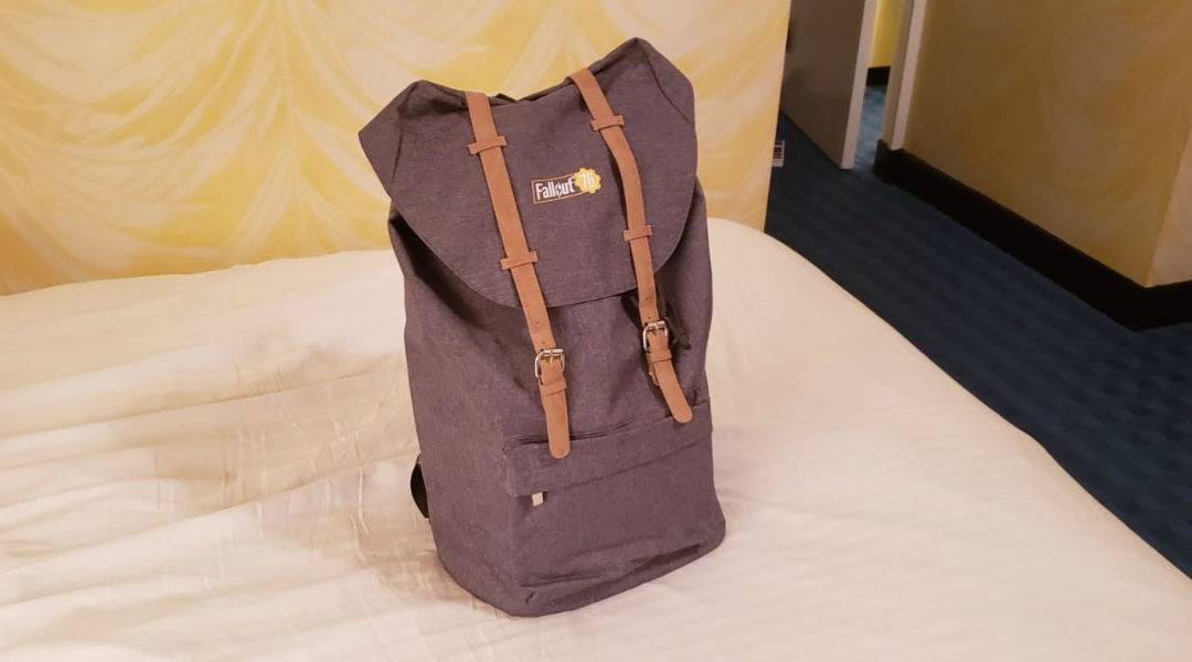 fallout 76 influencers canvas bag collectors edition