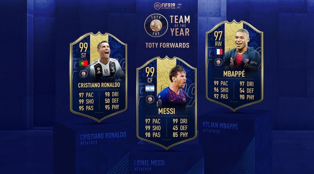Fifa 19 Team Of The Year Cards Have Very Low Odds Game Rant