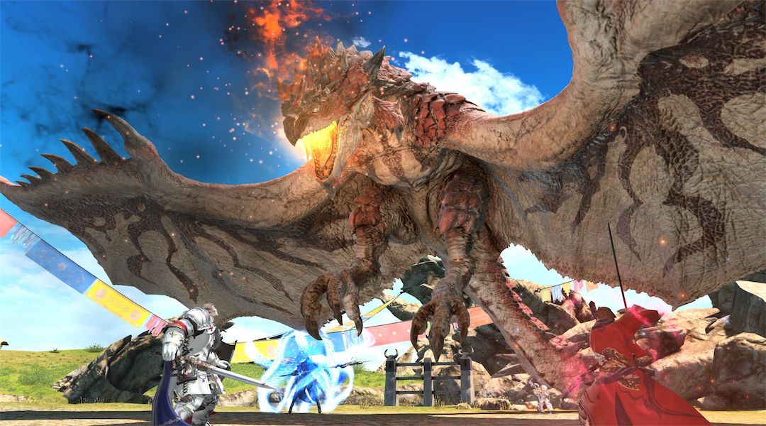 final-fantasy-14-rathalos-monster-hunter-crossover