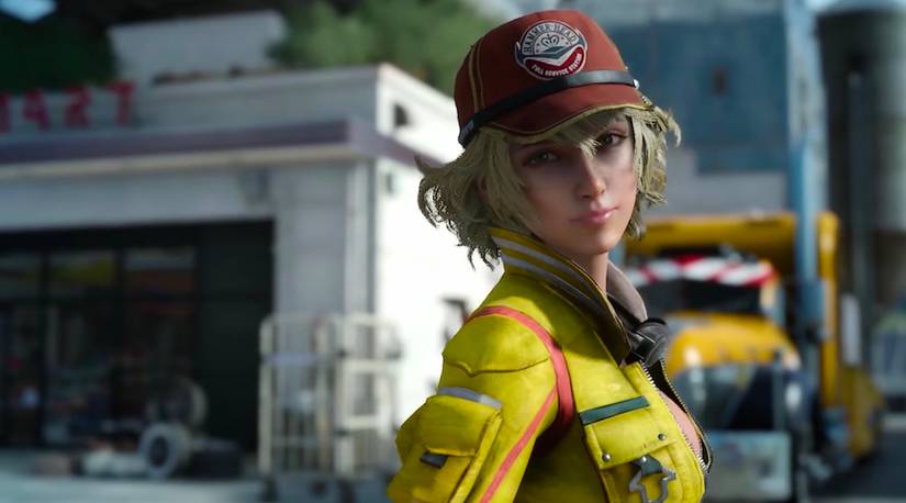 final fantasy 15 cindy gamescom