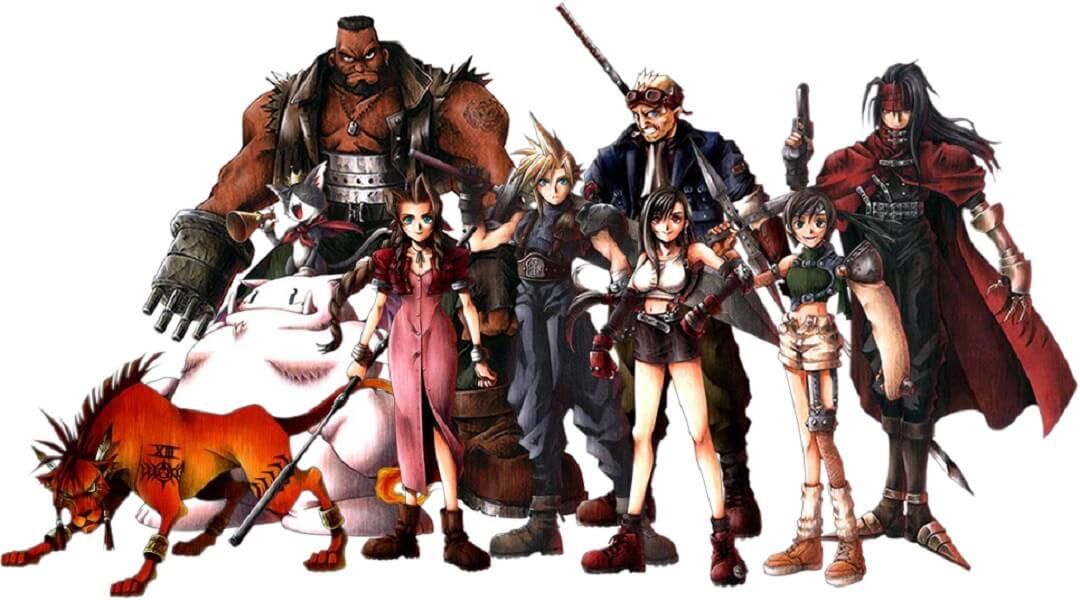 Final Fantasy 7 PS4 Port Trophies Revealed - Final Fantasy 7 characters