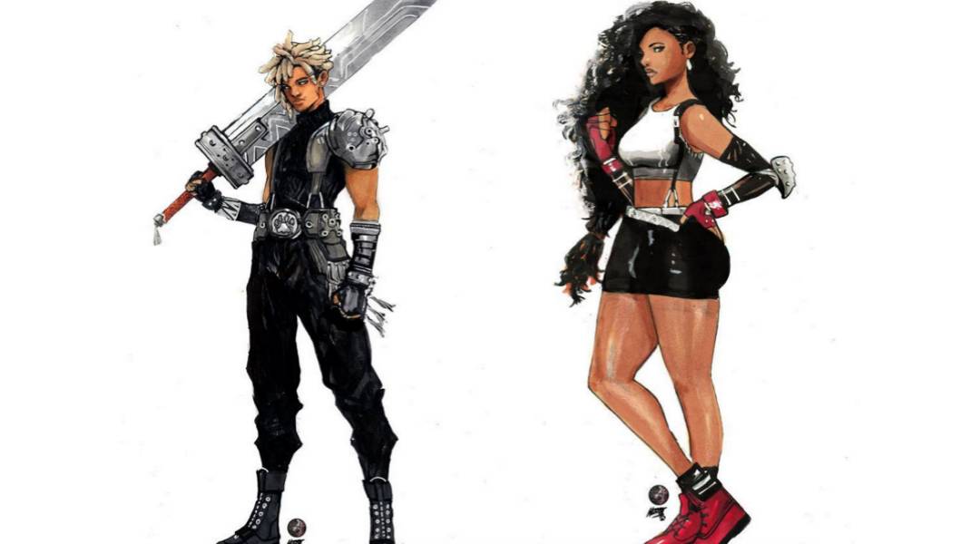 final fantasy 7 main cast reimagined nikolas draper-ivey