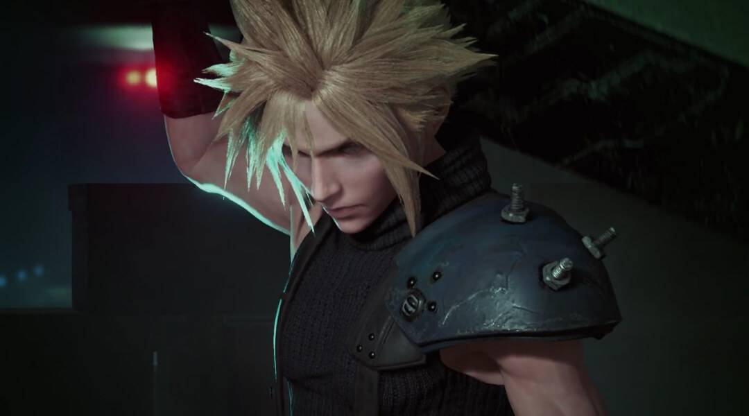 final fantasy 7 remake cloud introduction psx trailer