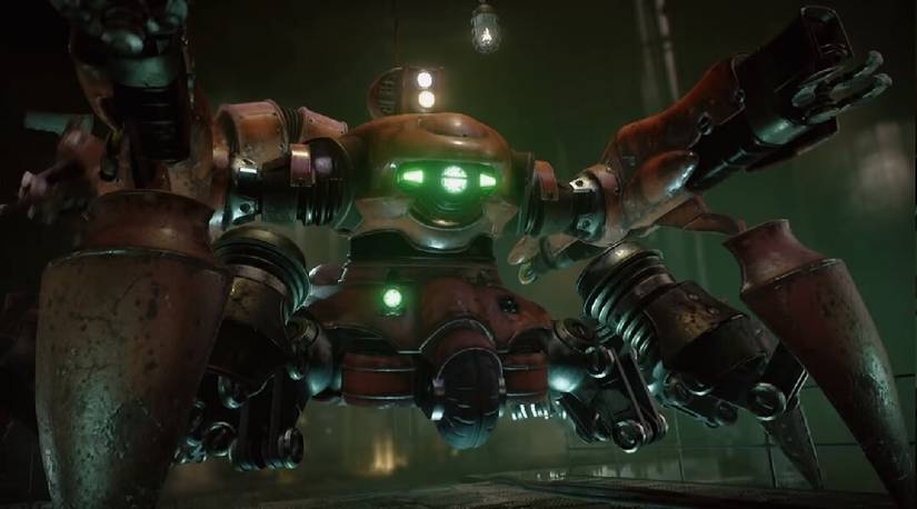 Final Fantasy 7 Remake Powered by Unreal Engine 4 - Final Fantasy 7 Remake Guard Scorpion