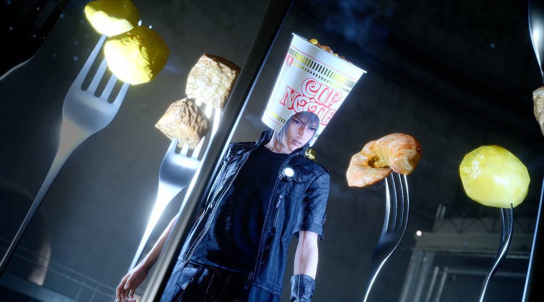 final fantasy xv cup noodle