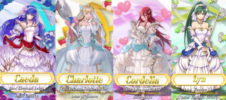 fire emblem heroes bridal wedding event