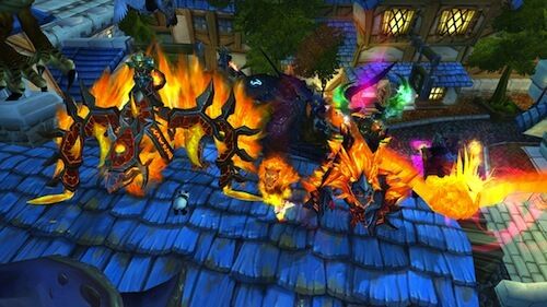 World of Warcraft Firelands mounts