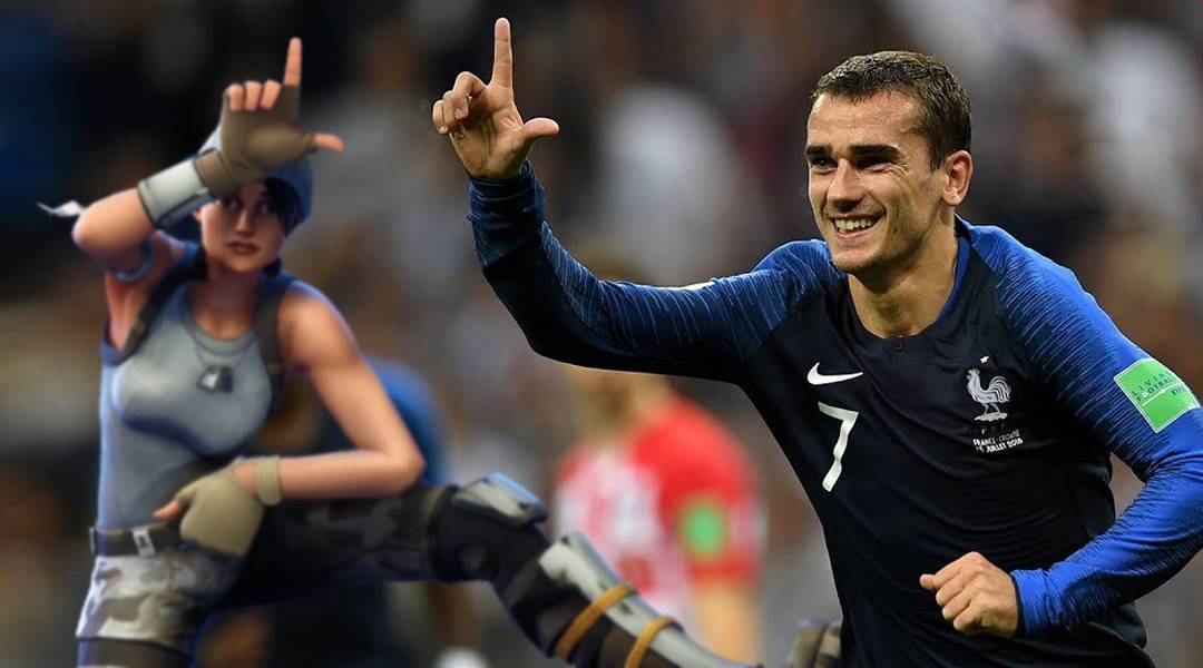 Fornite World Cup Taunt Griezmann
