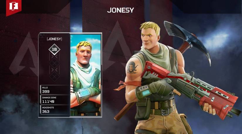 fortnite apex jonesy