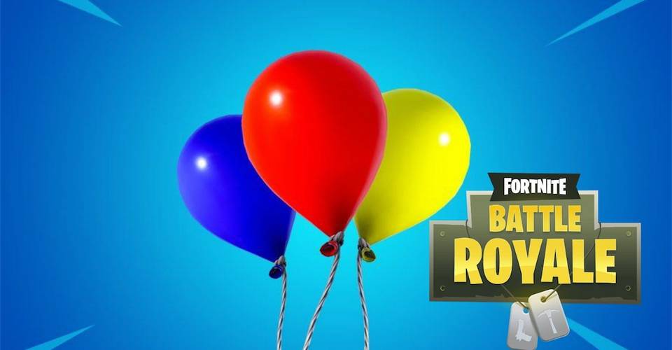 How To Pop Balloons At The Things Fortnite Fortnite How Do Balloons Work Game Rant