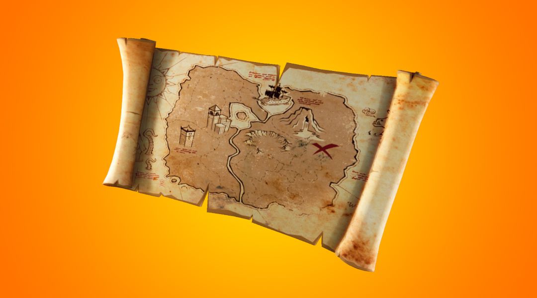 fortnite treasure map