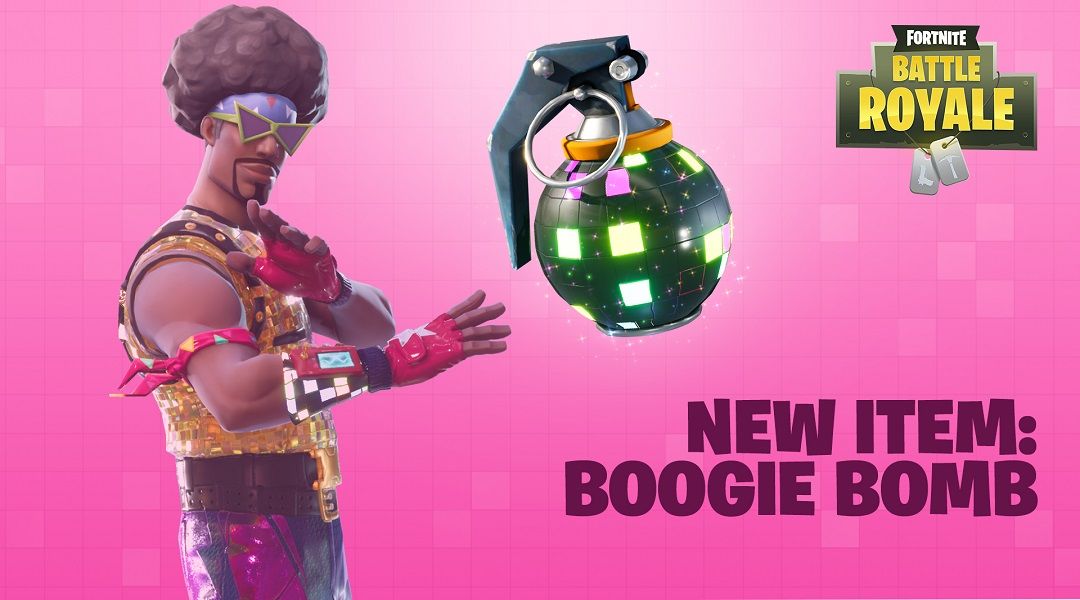 Fortnite BR Adds Funny Dance Party Grenade - Boogie Bomb