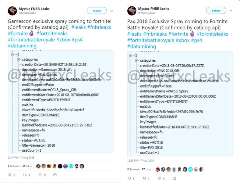 fortnite event items leak