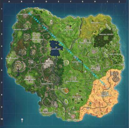 fortnite flush factory treasure location