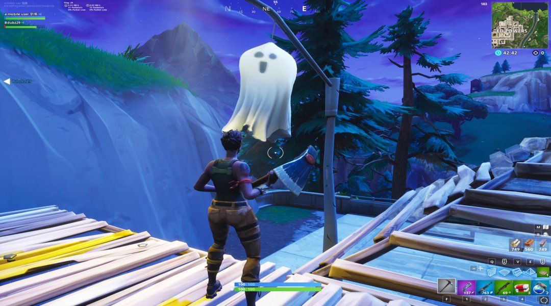 fortnite where to find ghost decorations