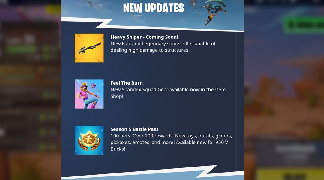 The New HEAVY SNIPER RIFLE in Fortnite.. 