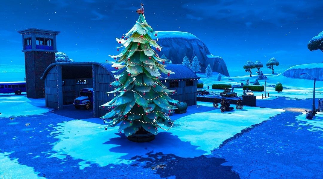 Fortnite Where to Find Holiday Trees for 14 Days of Fortnite Challenge