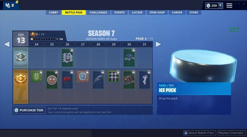 fortnite ice puck